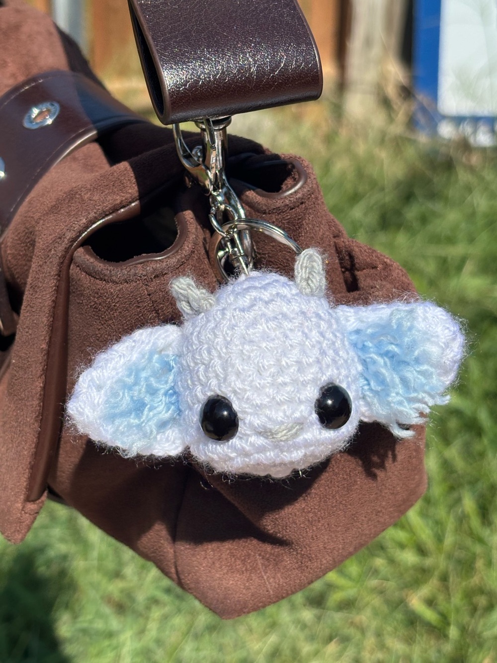 Handmade Crochet Twenty One Pilots Ned Plushie Keychain / Bag Charm!